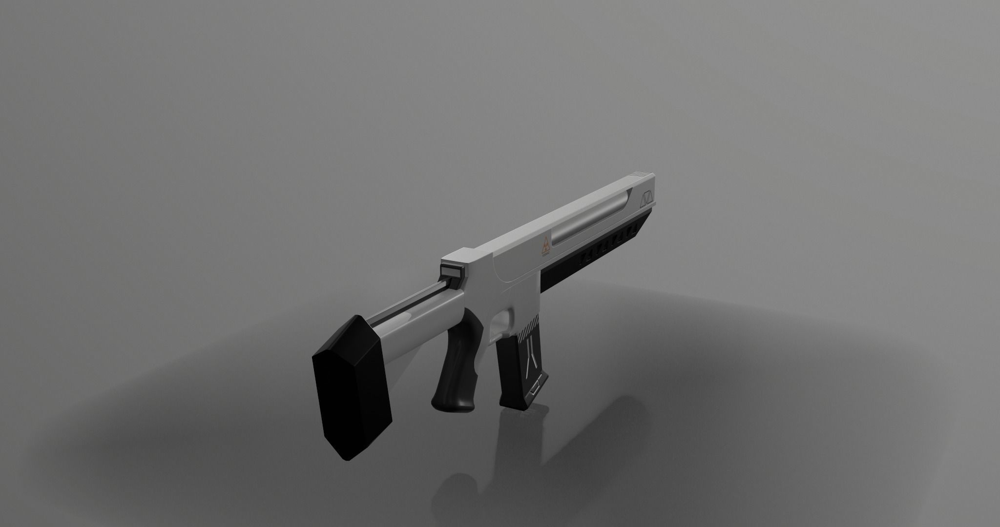 SCI-FI Rifle 3D model_9