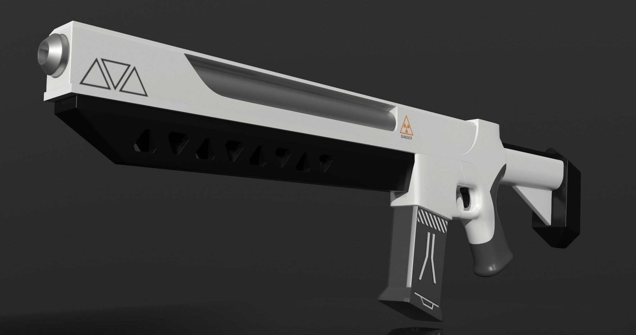SCI-FI Rifle 3D model_5