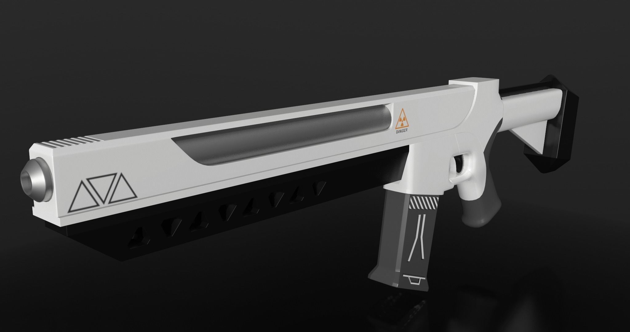 SCI-FI Rifle 3D model_4