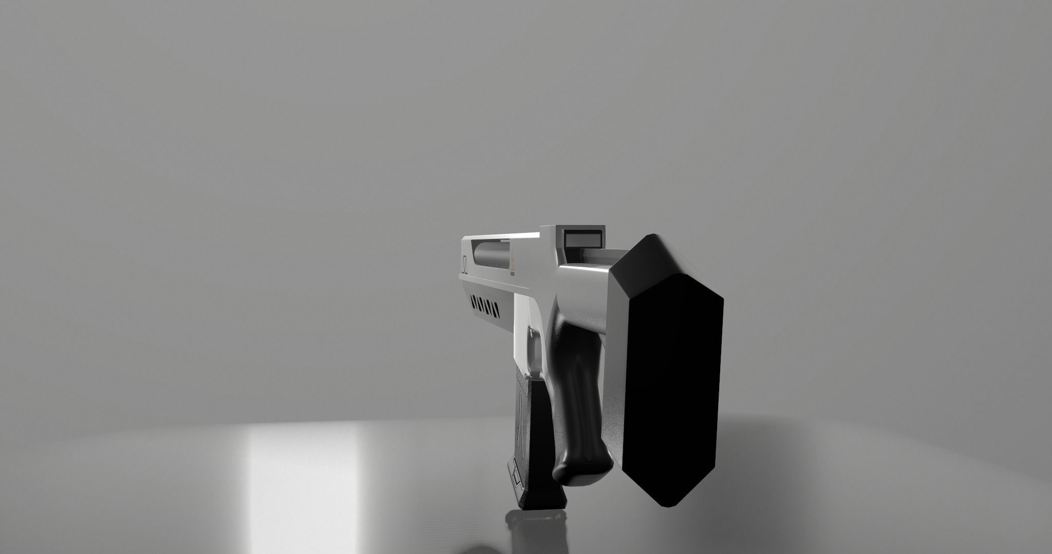 SCI-FI Rifle 3D model_8