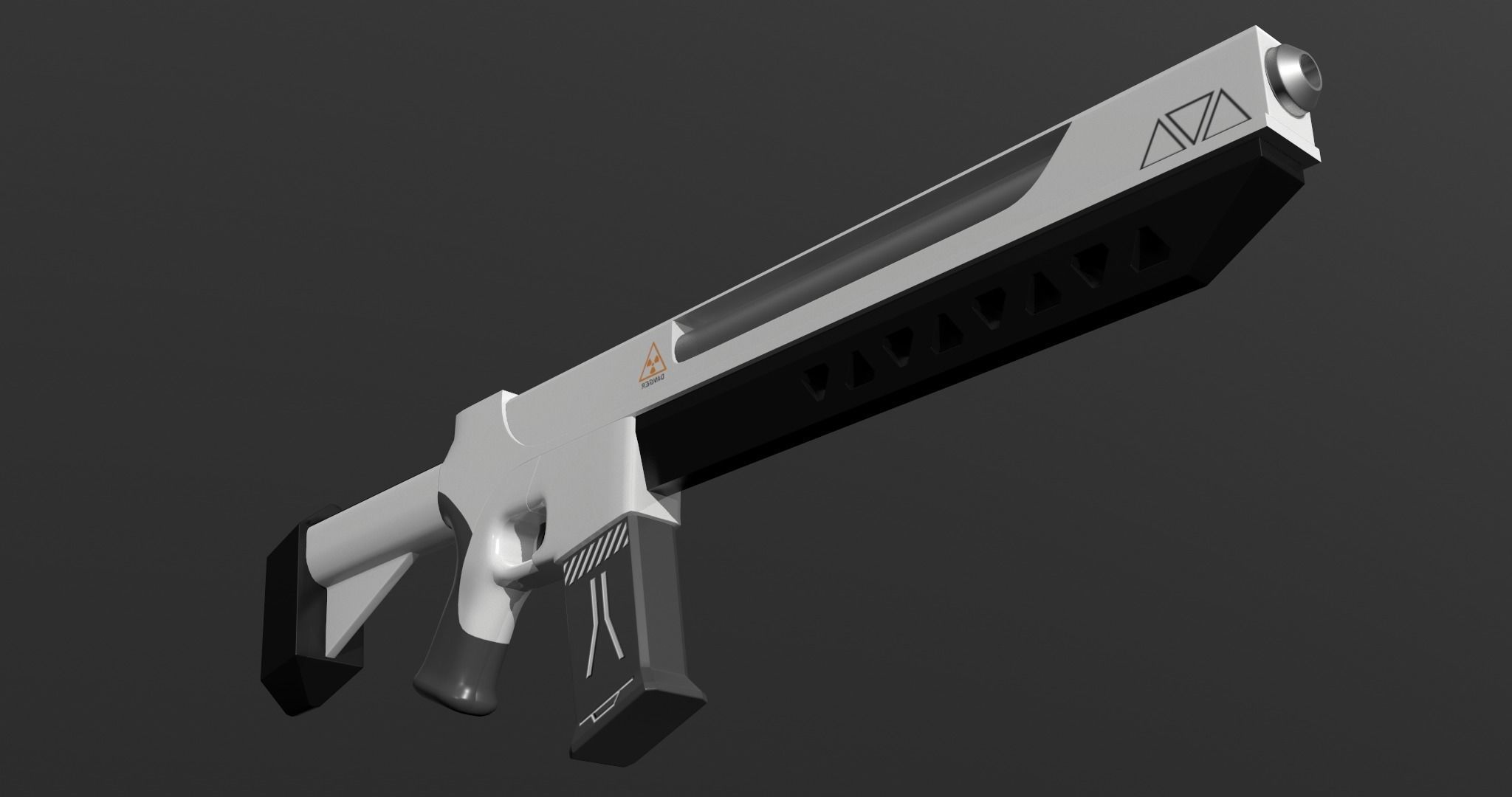 SCI-FI Rifle 3D model_6