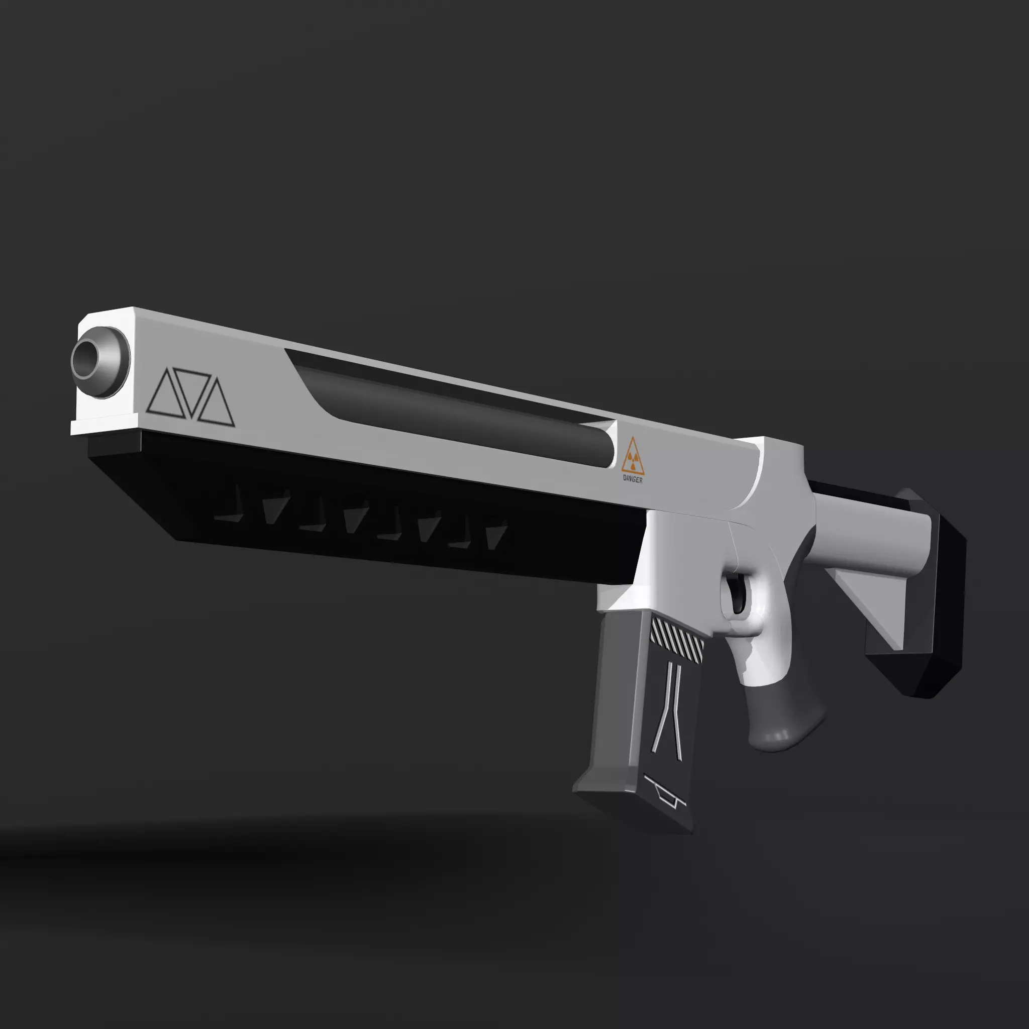 SCI-FI Rifle 3D model_0