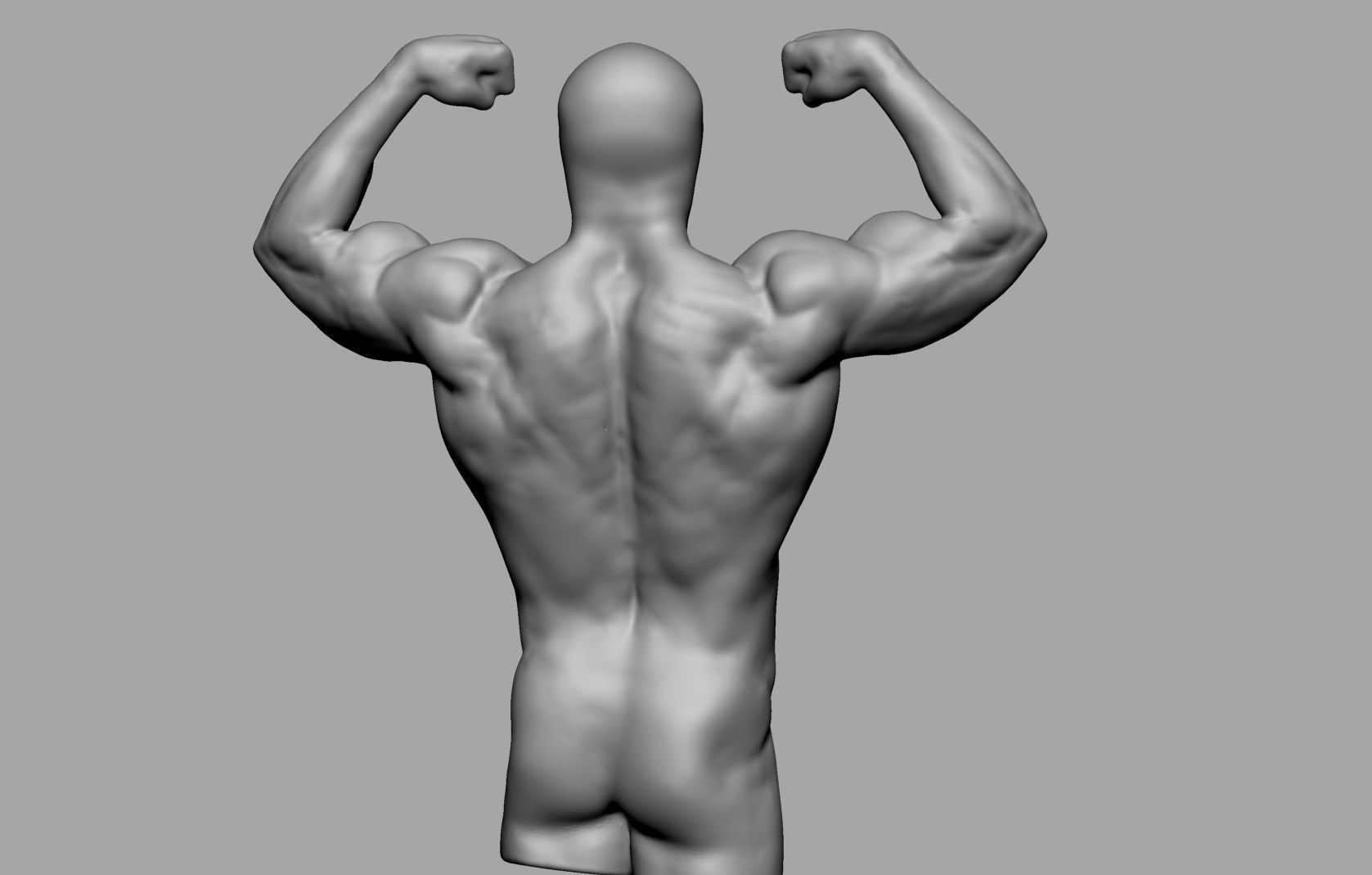 Male Torso v6 3D print model_5