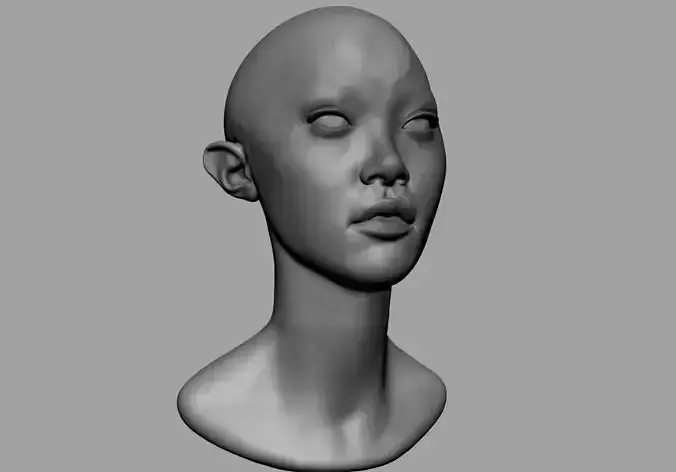Female Creature Head v2