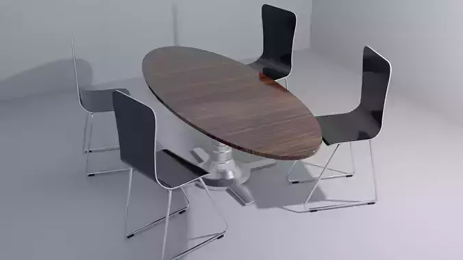 chair with table