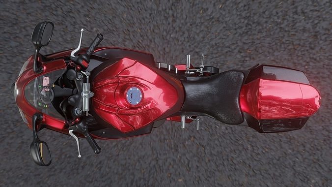 suzuki gsx 750 Bike Free 3D model