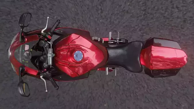 suzuki gsx 750 Bike Free 3D model