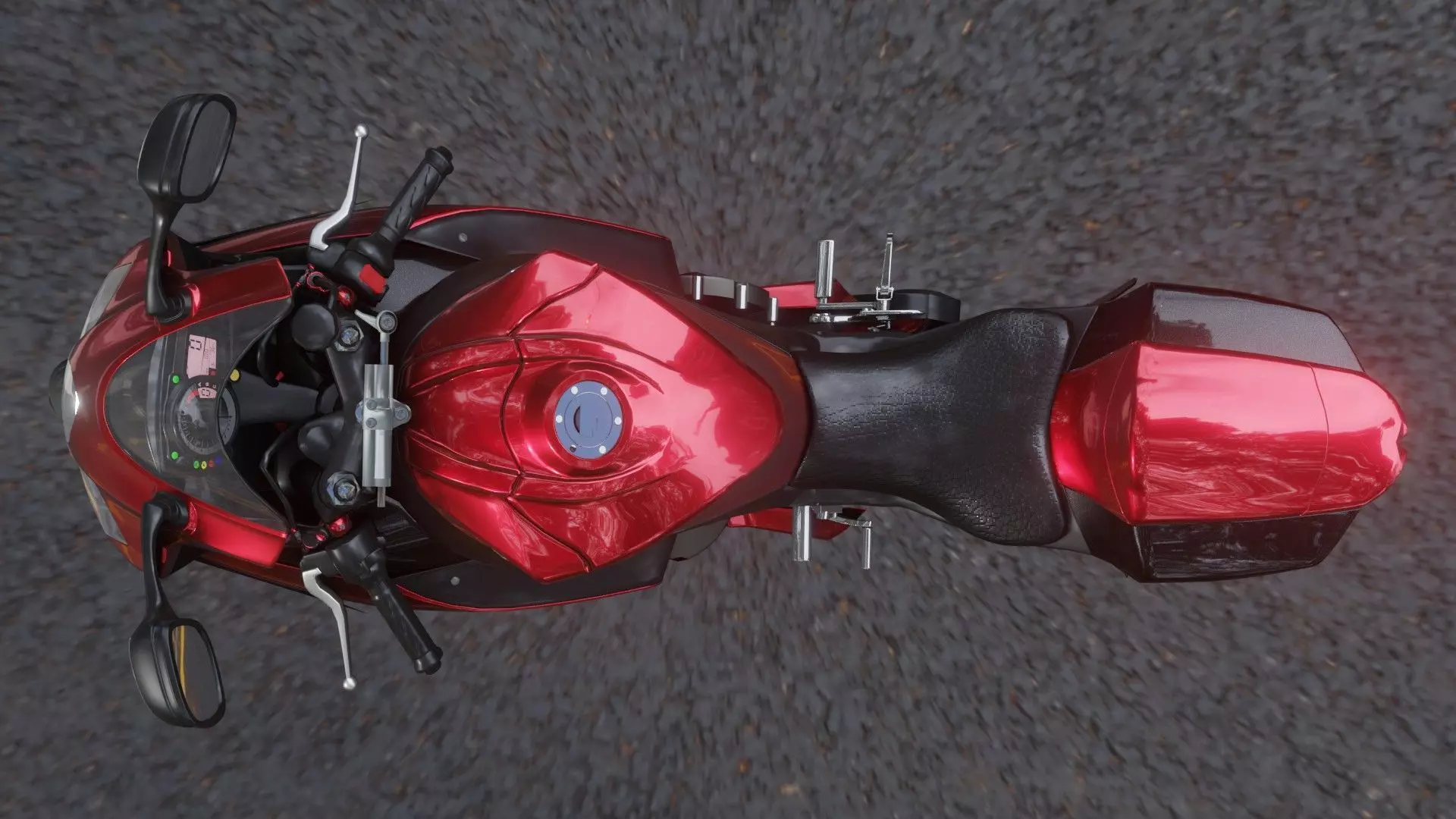 suzuki gsx 750 Bike Free 3D model_0