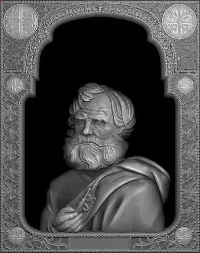 St Peter - V02 - 3d model 3D print model