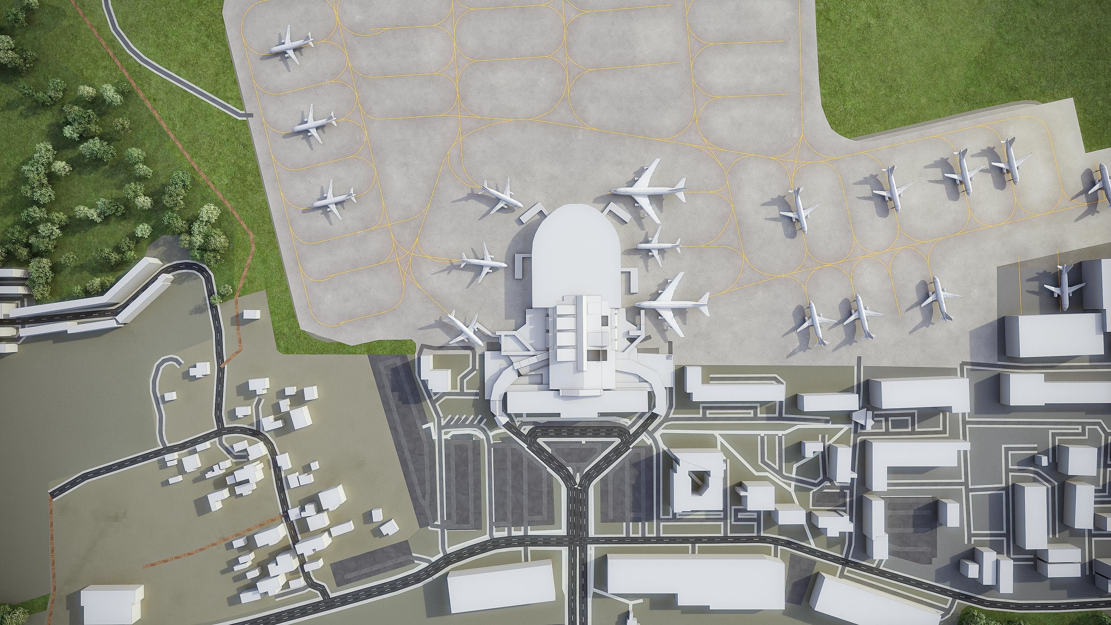 Vilnius - 3D City Model Low-poly 3D model_29