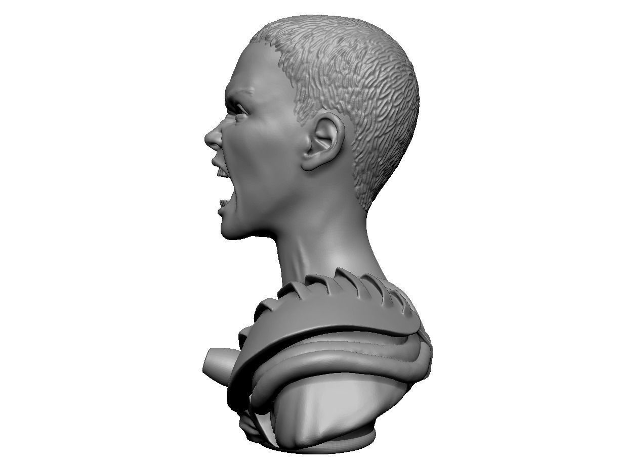 Charlize Theron Furiosa from Mad Max Fury Road 3D print model_2