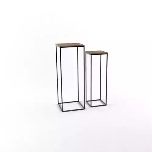  Pillar Raffles set of 2