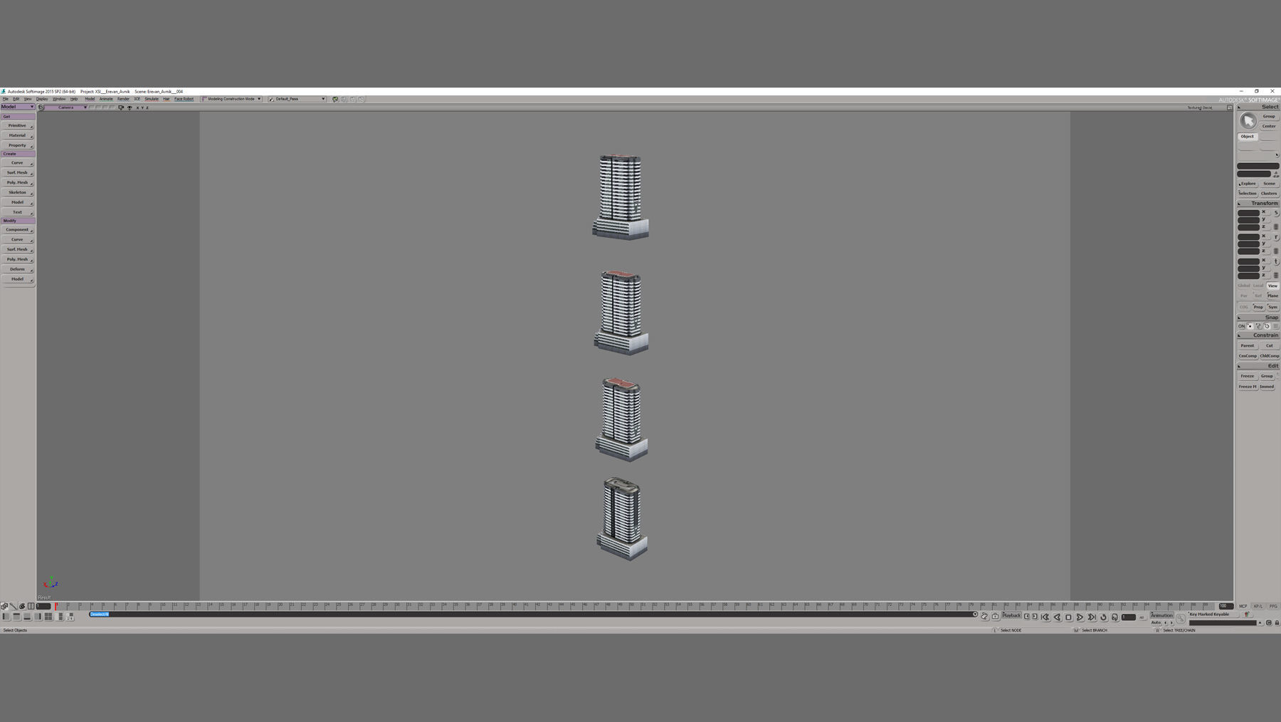 Building Erevan Avnik Low-poly 3D model_15