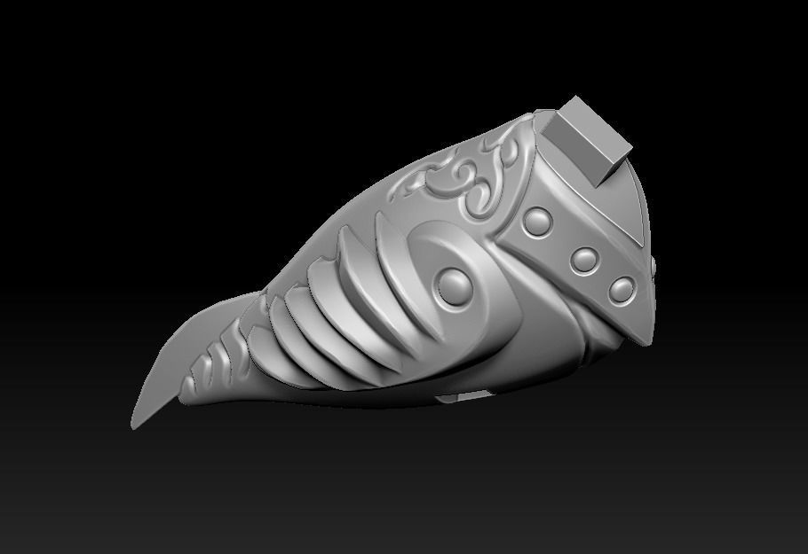 Heron knight 3d print Free 3D print model_11