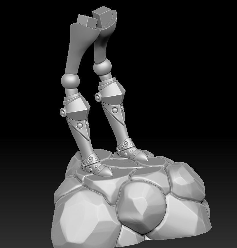 Heron knight 3d print Free 3D print model_19