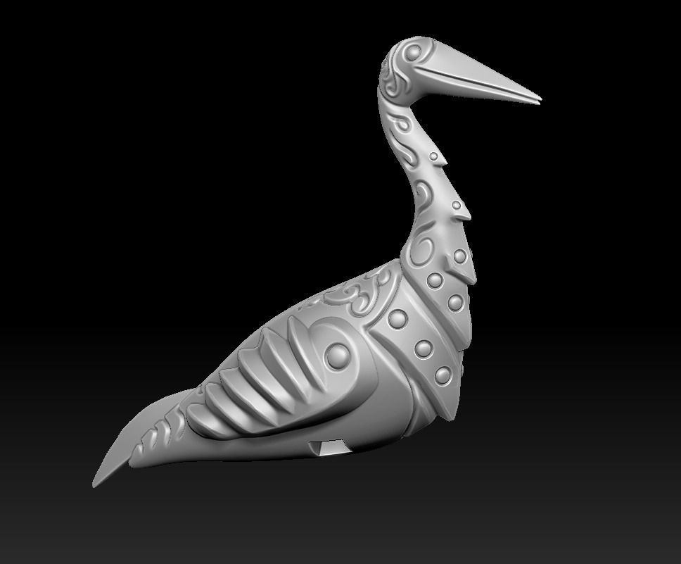 Heron knight 3d print Free 3D print model_8