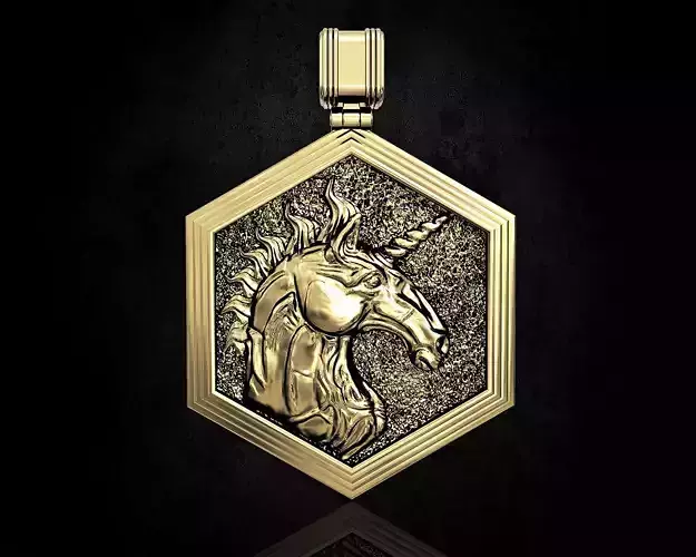 Unicorn Pendant 