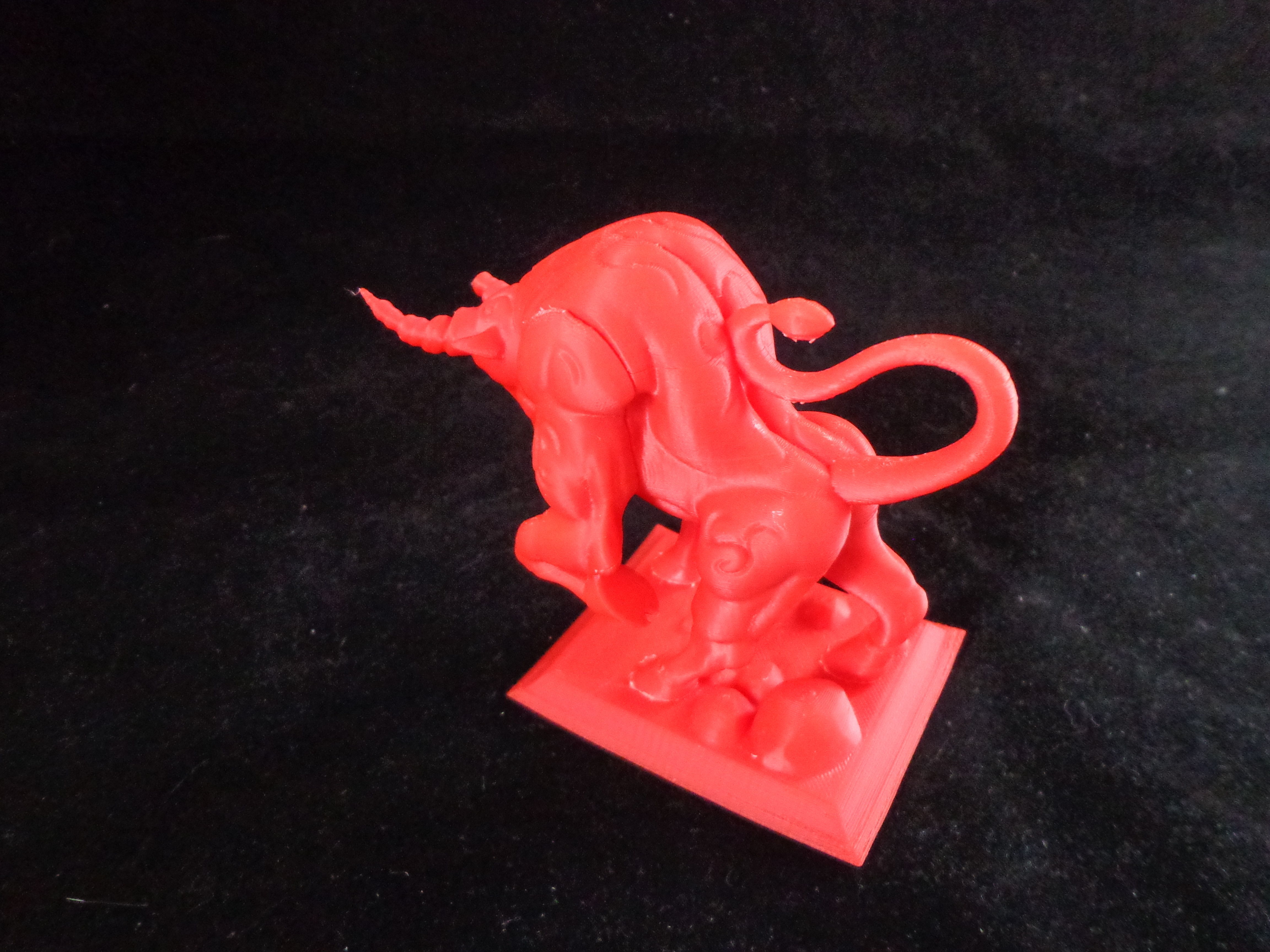 bull statue 3d print Free 3D print model_7