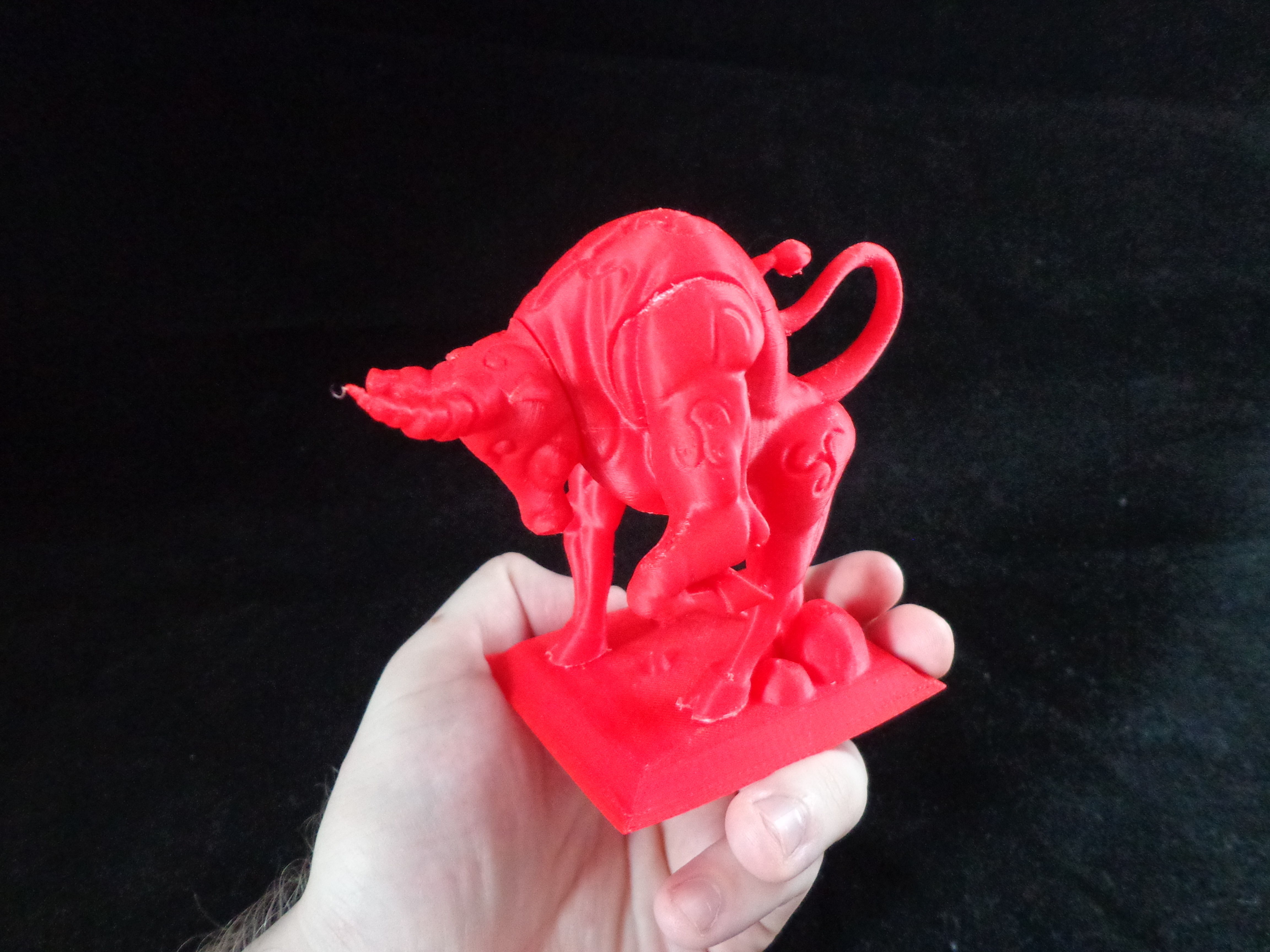 bull statue 3d print Free 3D print model_5