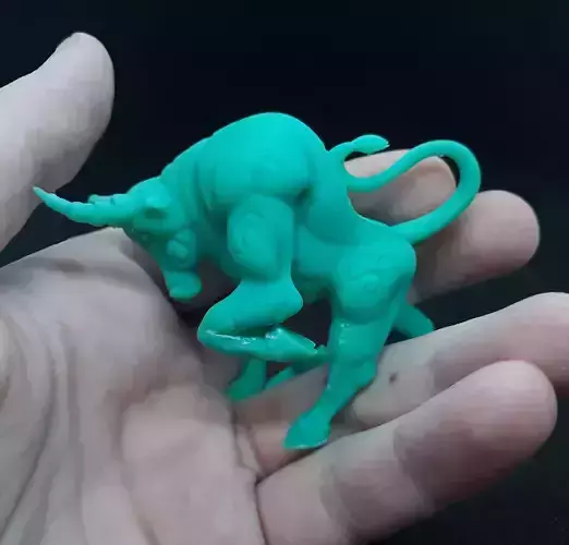 bull statue 3d print