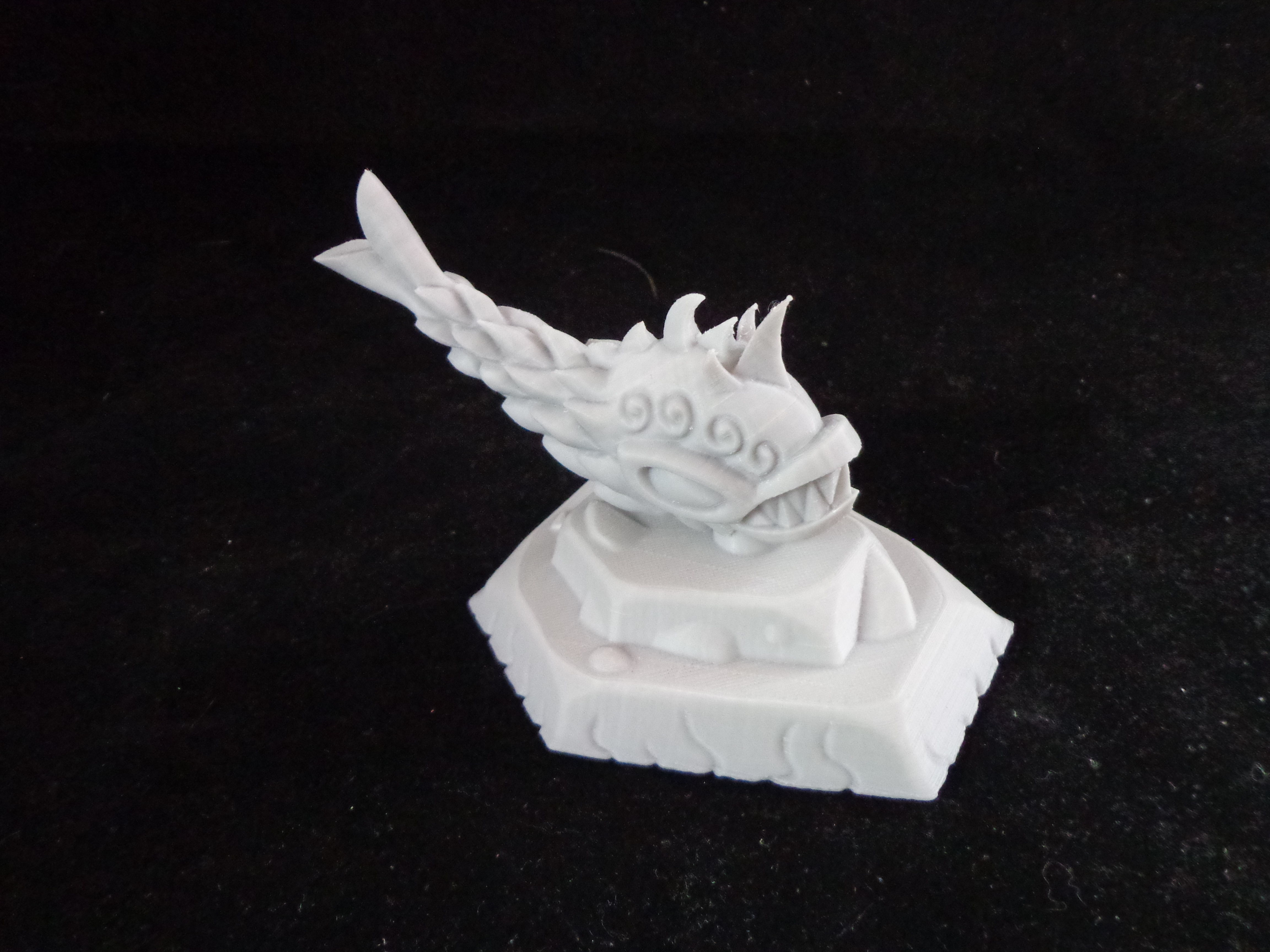 Angry fish 3d print Free 3D print model_7