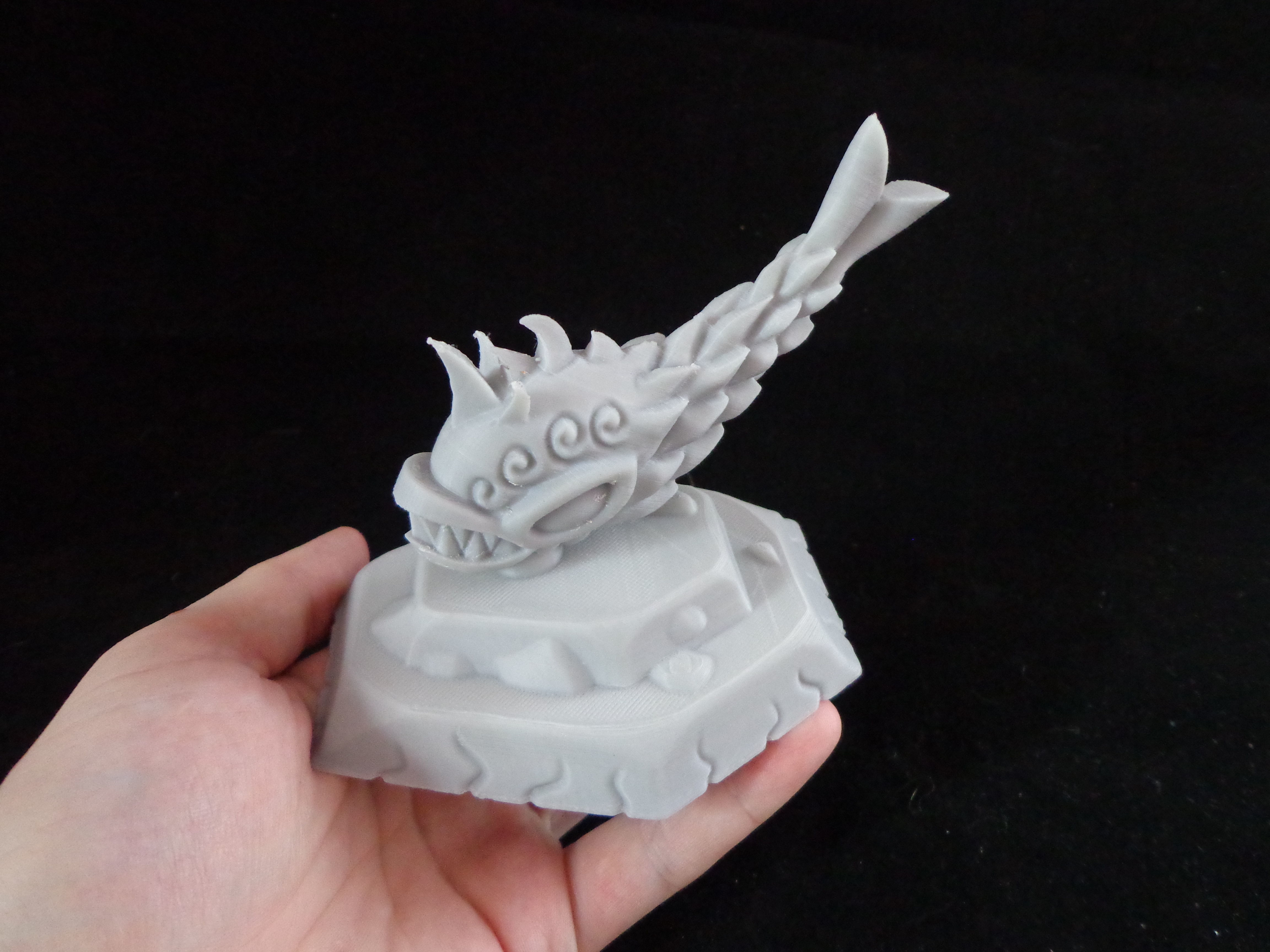 Angry fish 3d print Free 3D print model_4