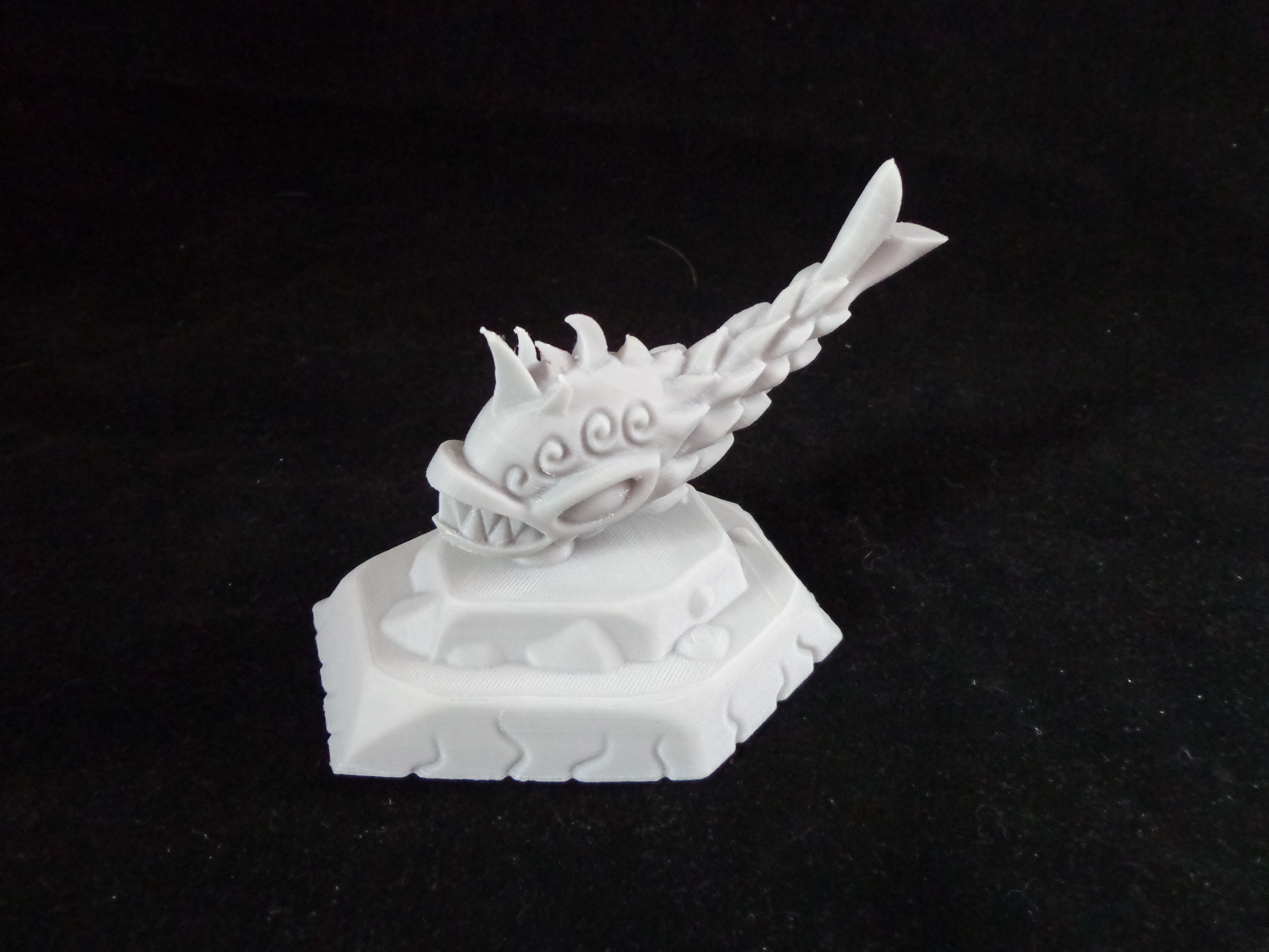 Angry fish 3d print Free 3D print model_6