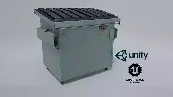 Industrial Dumpster PBR