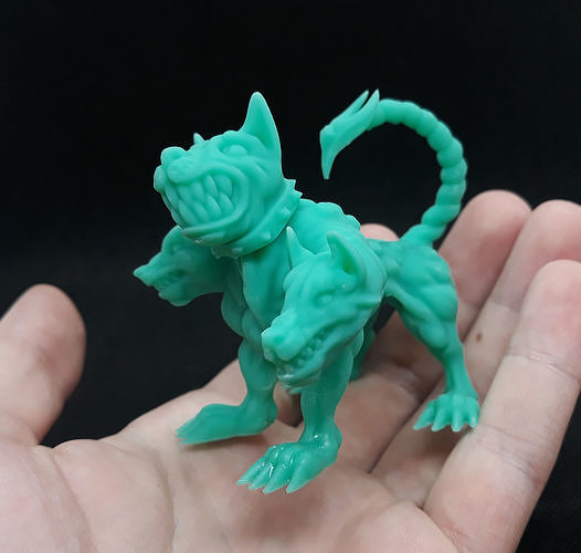 Cerberus 3d print demon head 3D print model