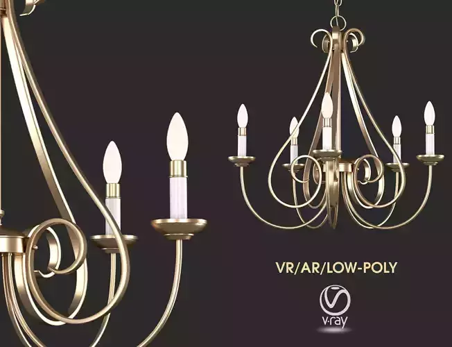 Kichler 2021NI - Elegant Chandelier