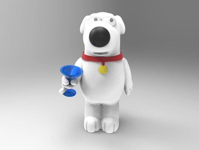 brian griffin 3D model_3