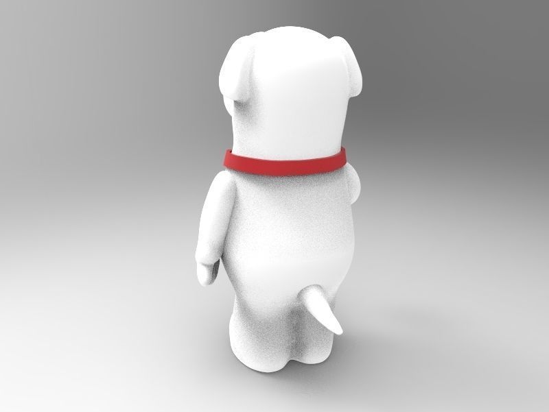 brian griffin 3D model_1