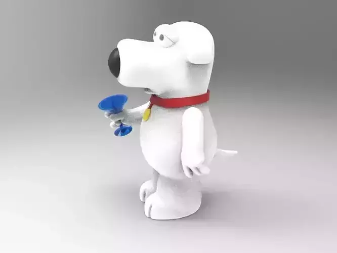 brian griffin 3D model