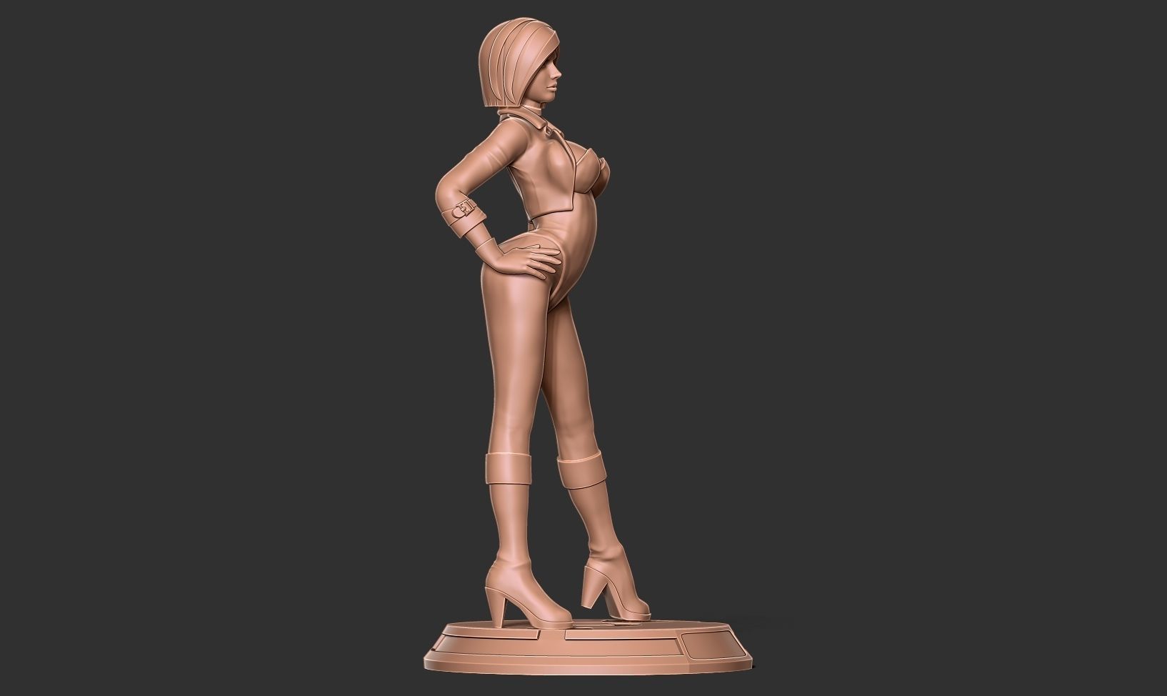 Black Assassin 3D print model_15