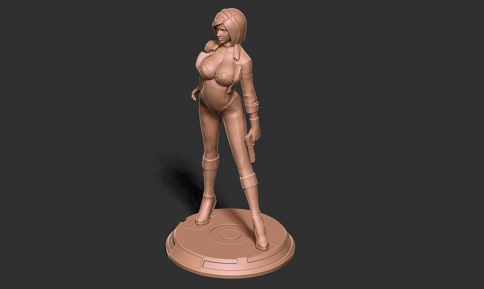 Black Assassin 3D print model_17
