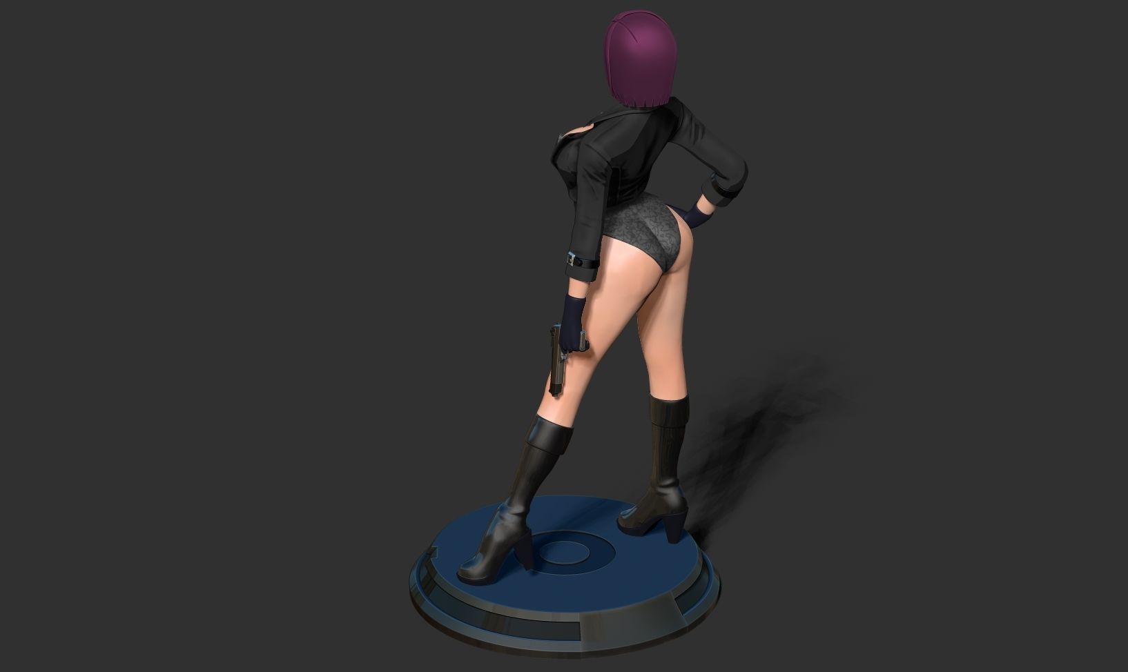 Black Assassin 3D print model_18