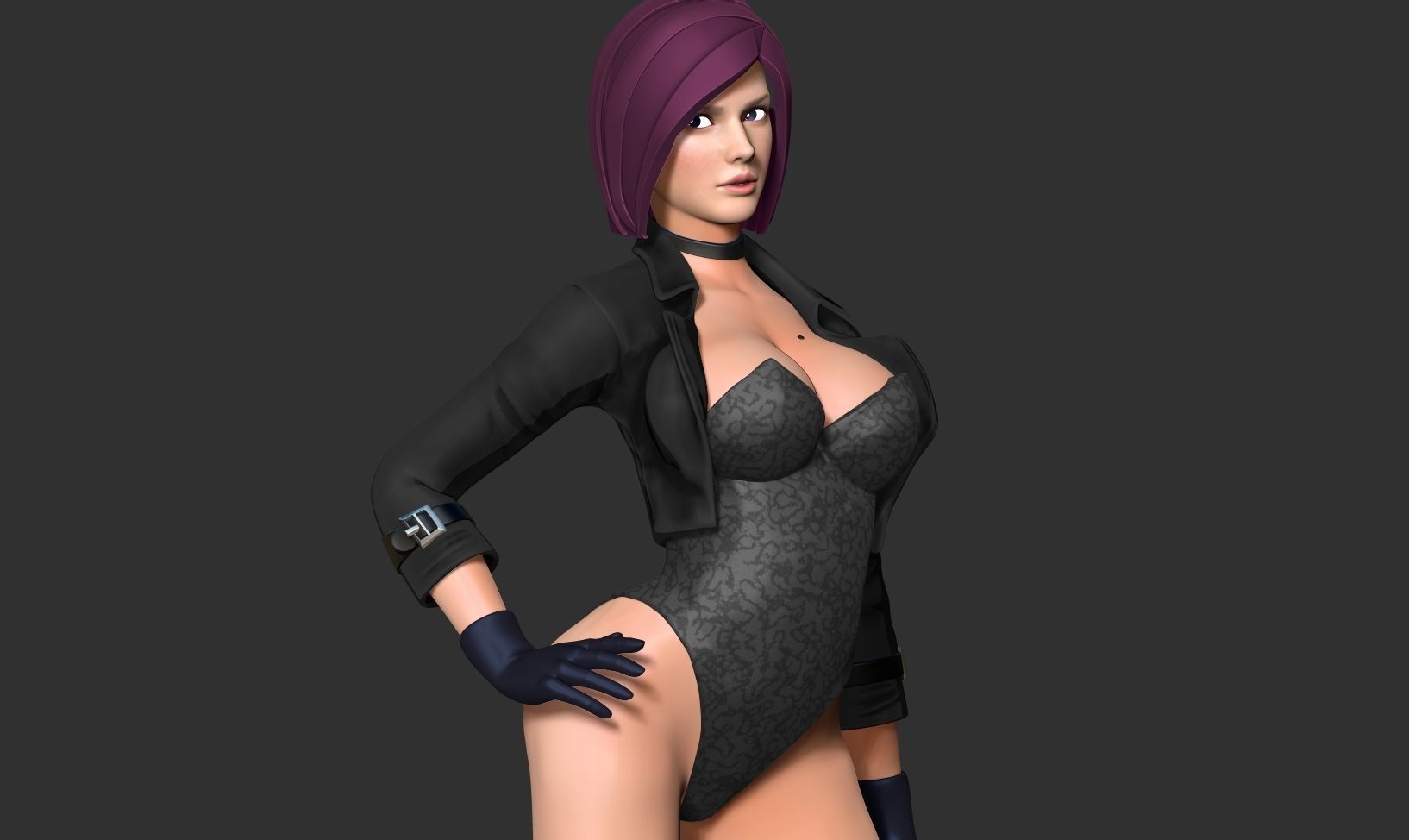 Black Assassin 3D print model_9