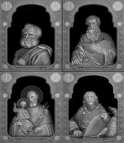 Saints collection - V02 3D print model