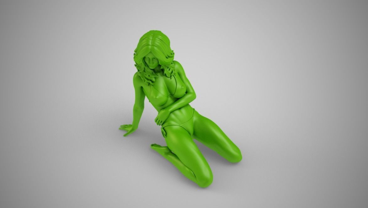 Woman Home Mood 2 3D print model_10