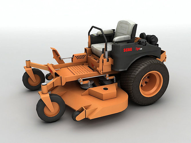 SCAG Tiger Cub Industrial Riding Mower 3D model