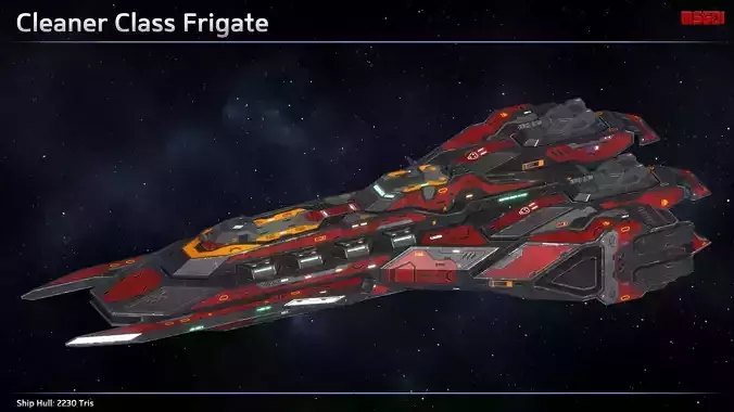 Spaceship Frigate Cleaner