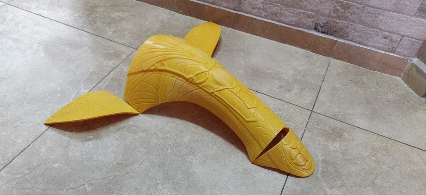 Stargate Anubis Cosplay Helmet 3D print model_3