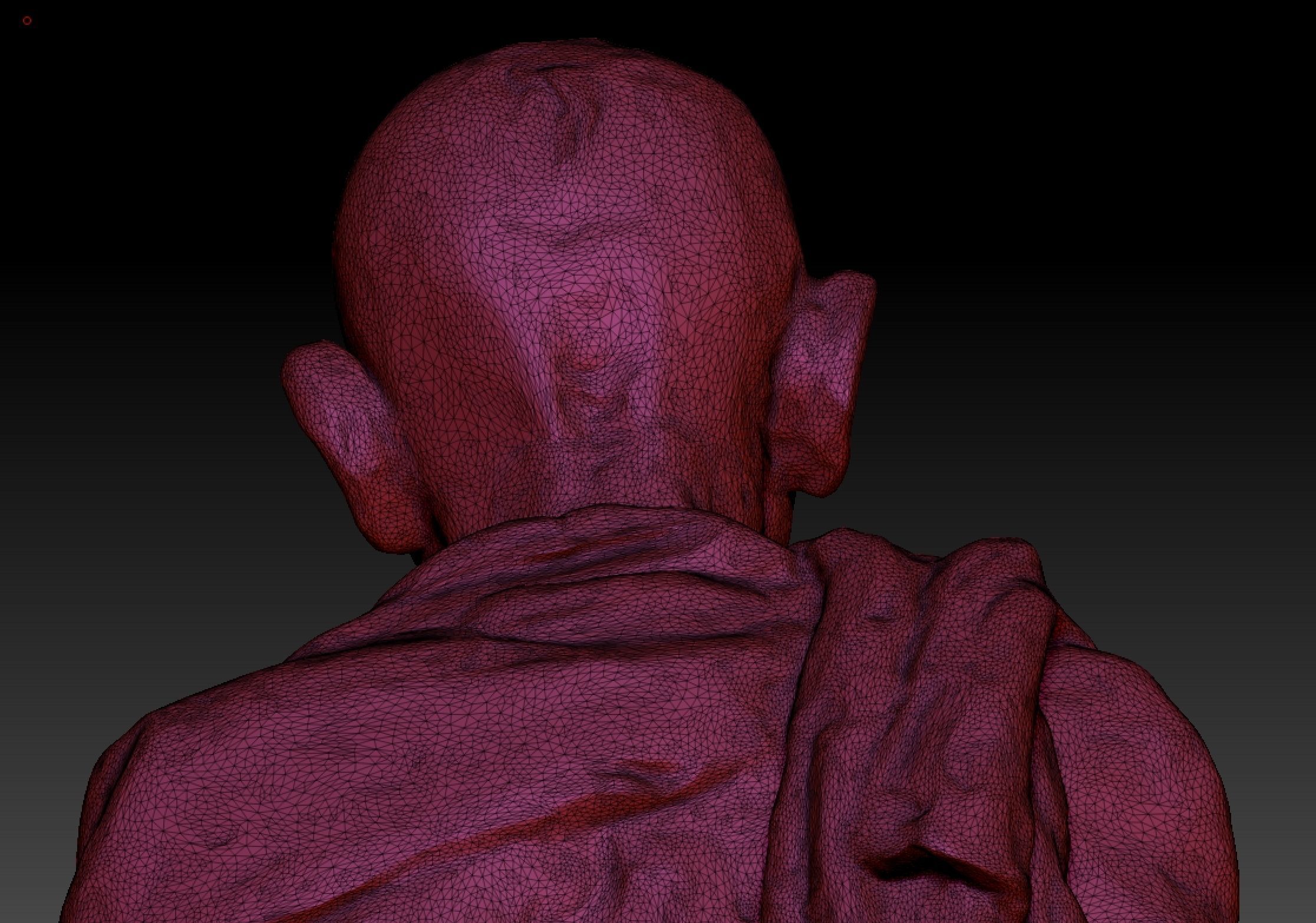 Gandhi by Wagh Sculptors v4 3DP 3D print model_21