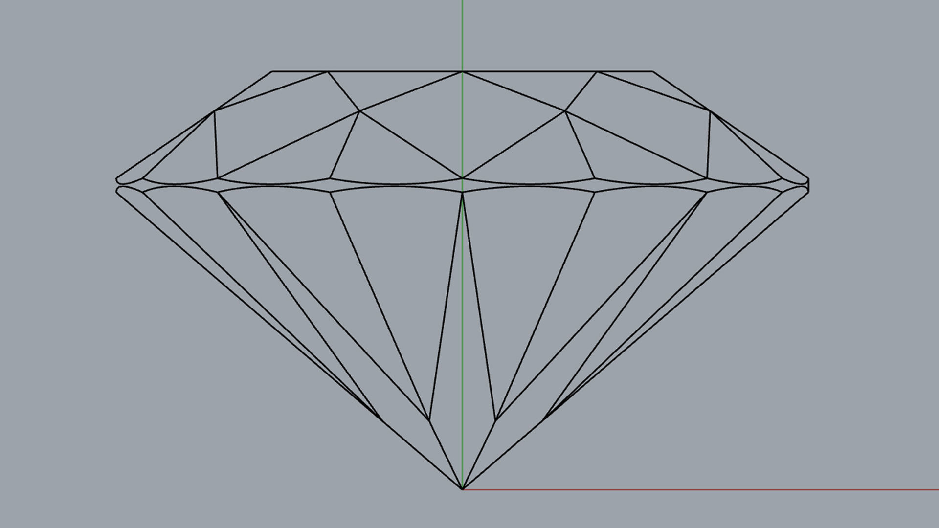 Diamond Round Ideal Cut Different Sizes 3D model_9