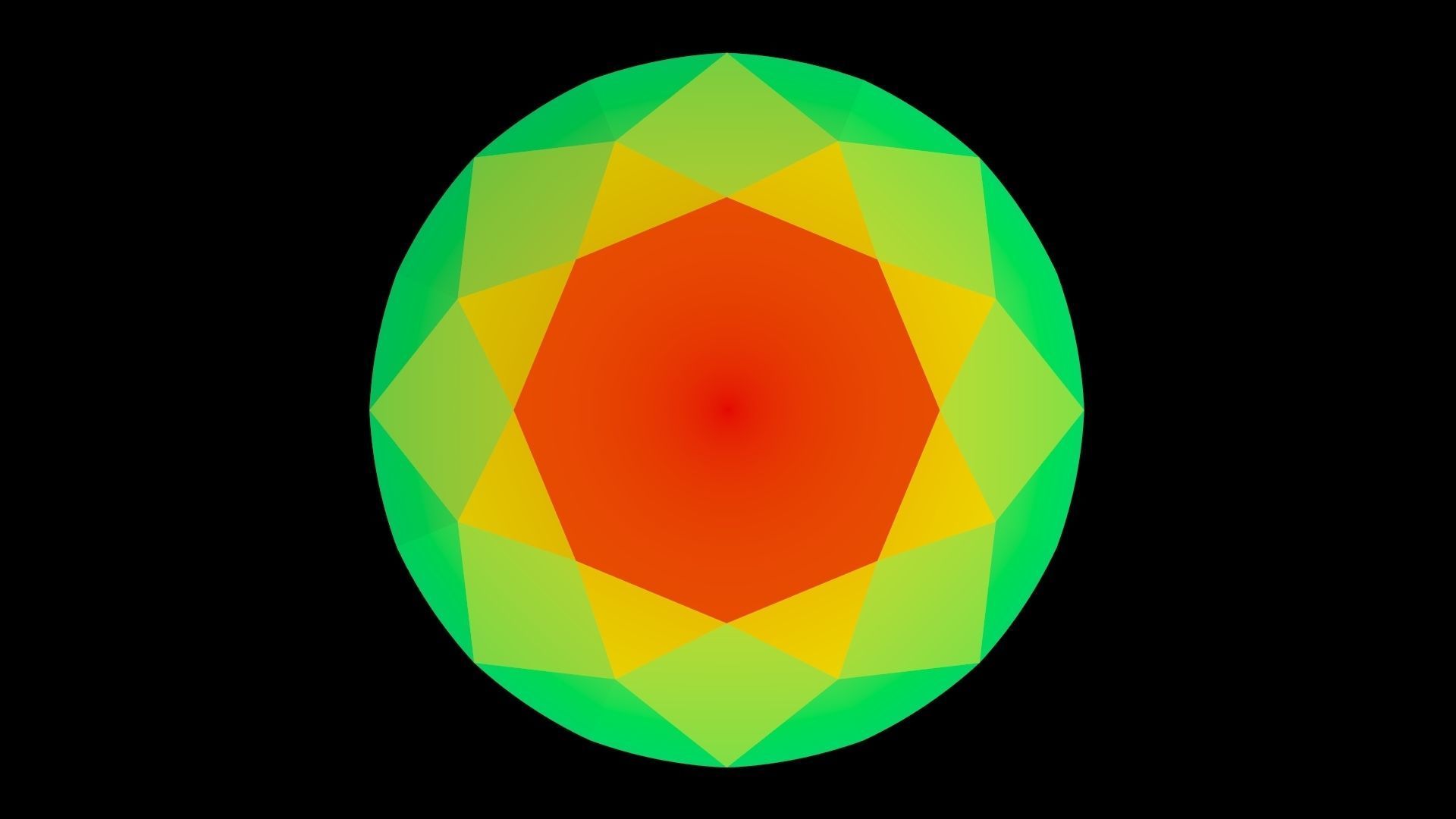 Diamond Round Ideal Cut Different Sizes 3D model_8