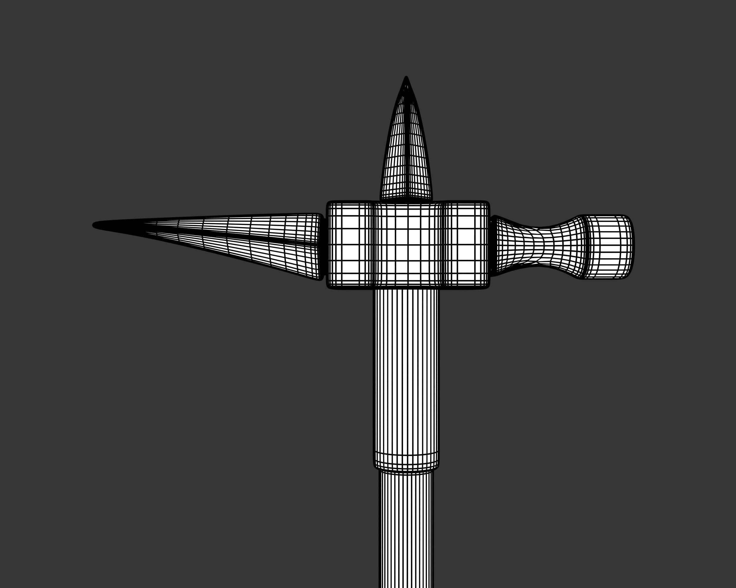 Medieval Collection Weapons Warhammers _7