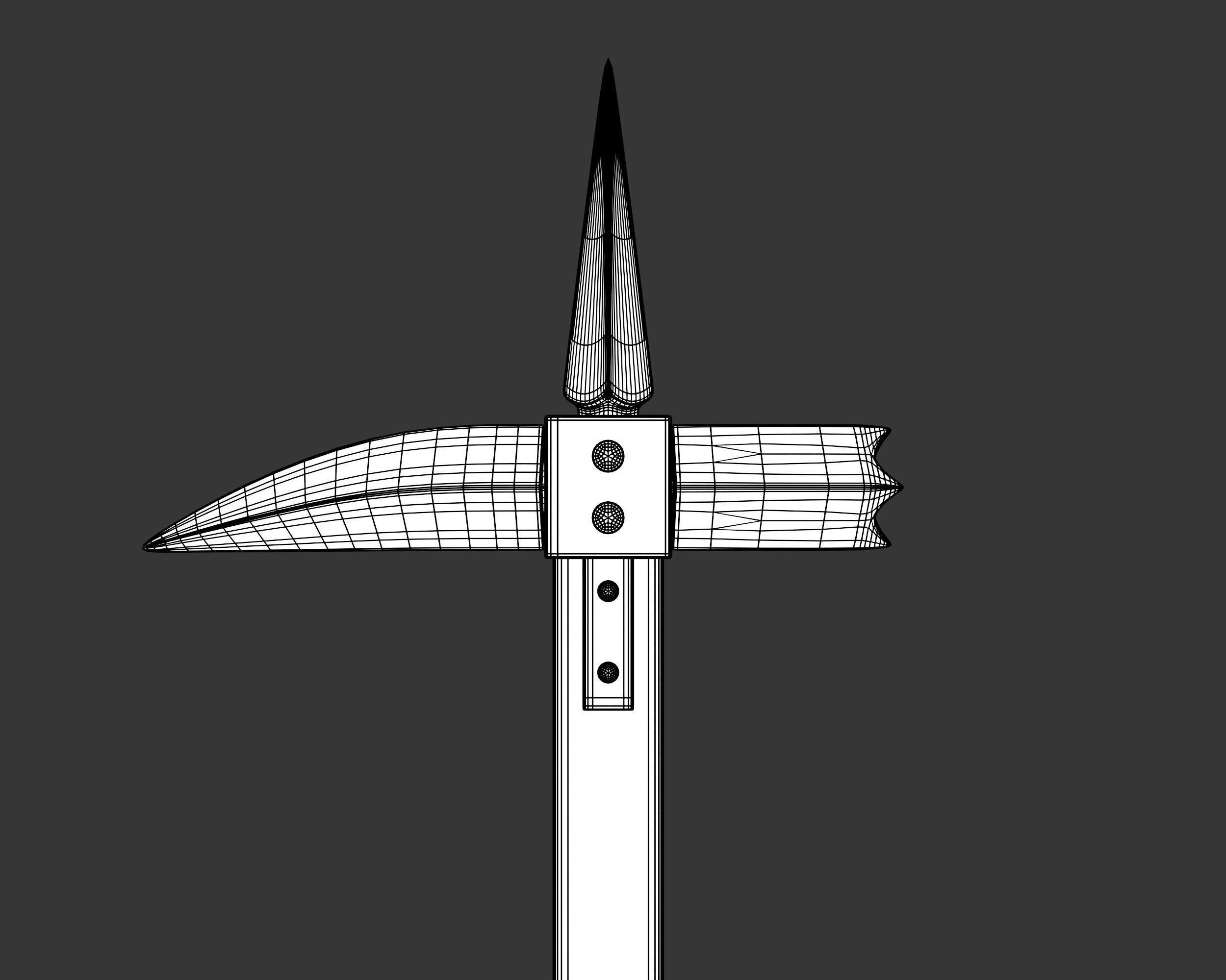 Medieval Collection Weapons Warhammers _21