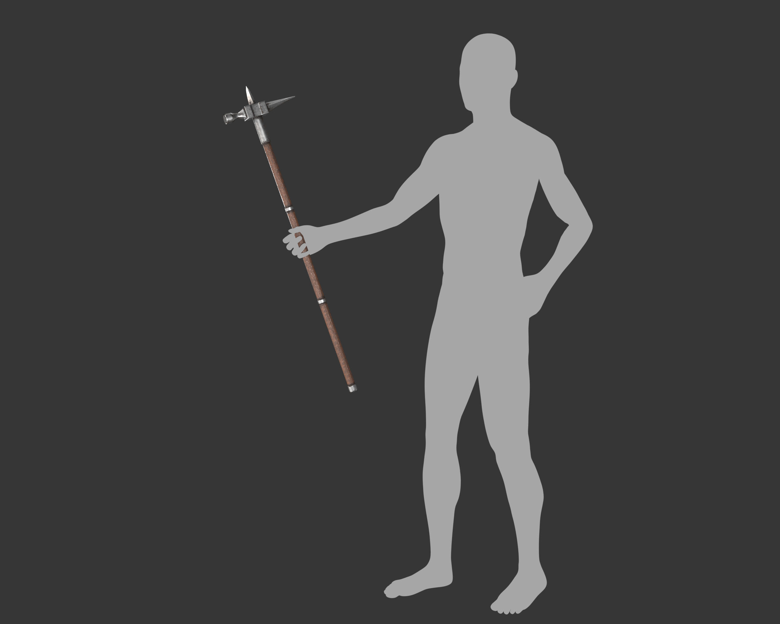 Medieval Collection Weapons Warhammers _8