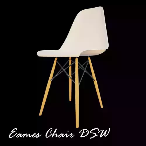 Eames Chair DSW 3D model