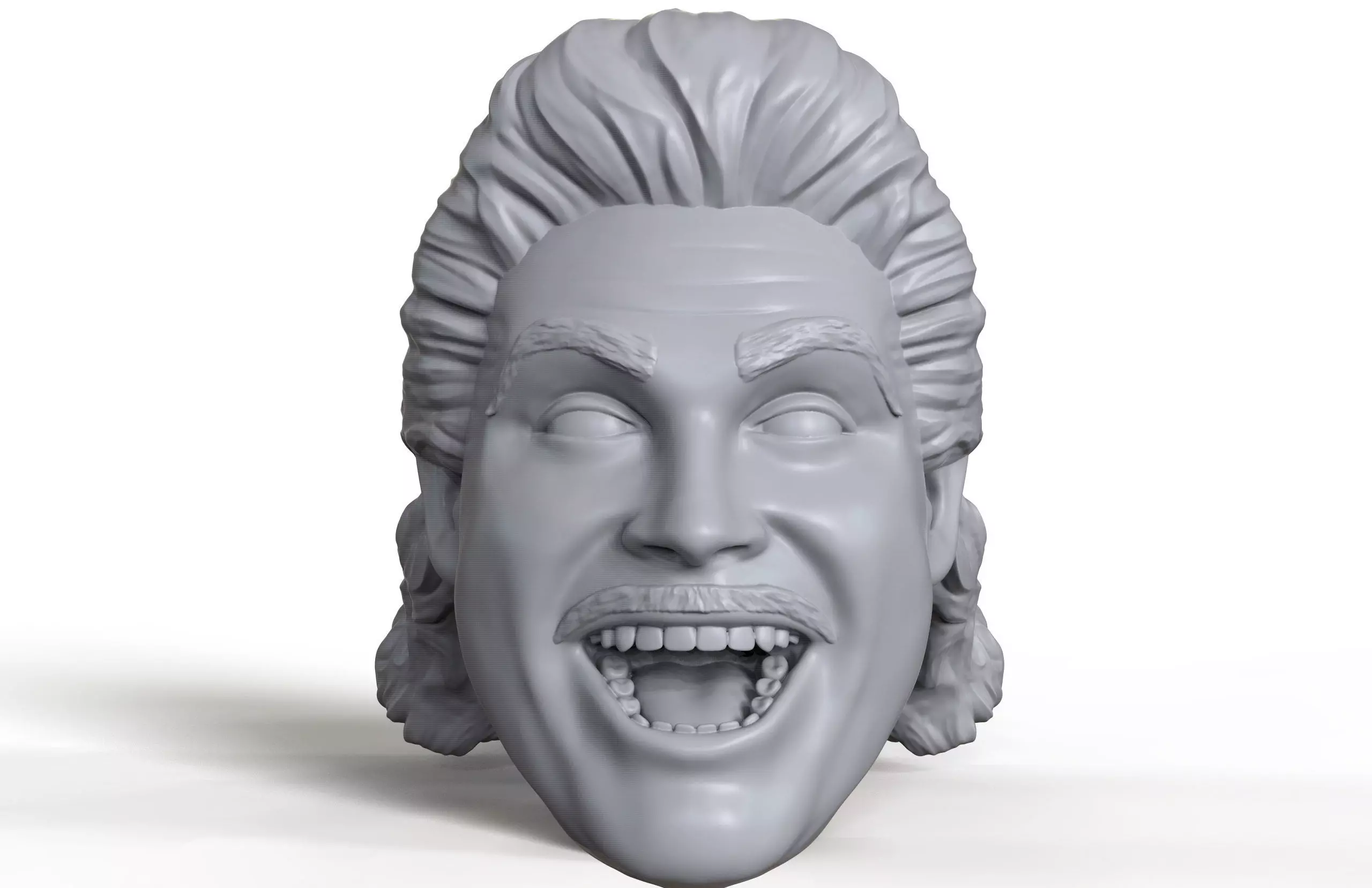 C Gladd Trony 3D printable portrait sculpt 3D print model_0